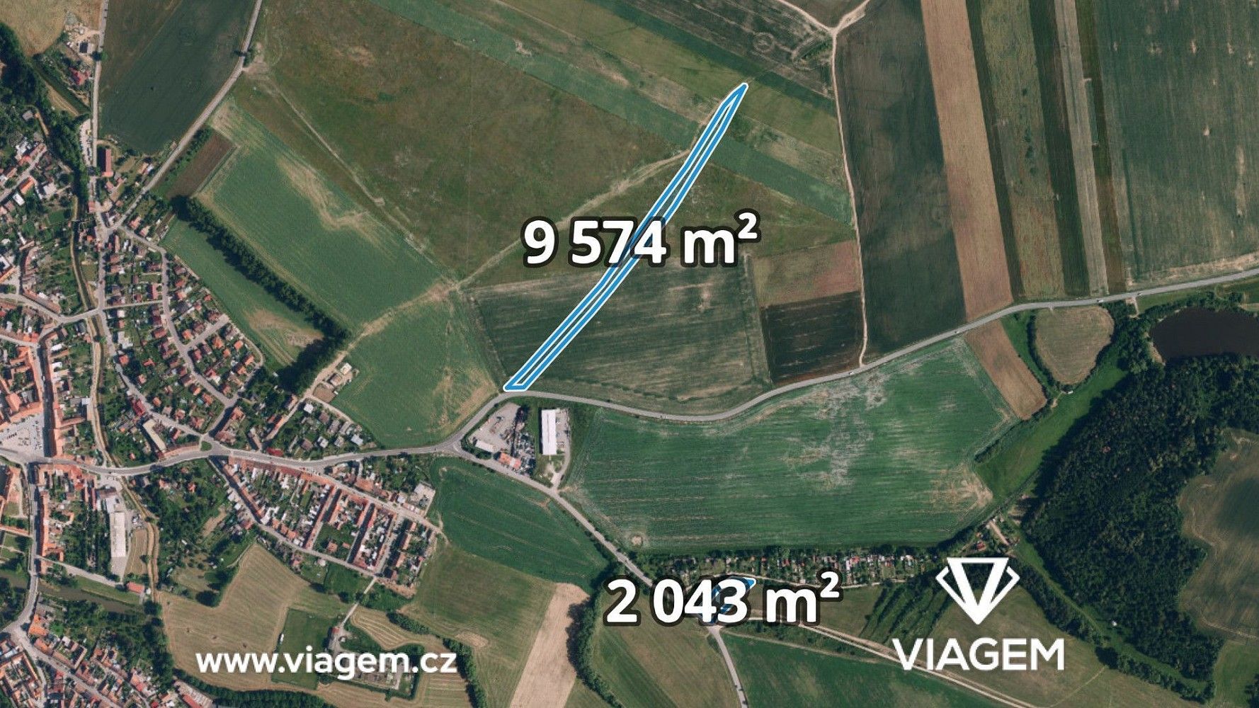 Zemědělský pozemek, 3 872 m²