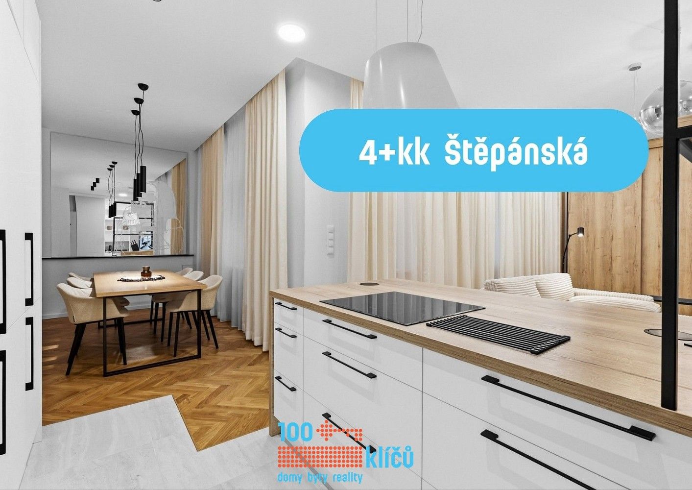 4+kk, Praha - Nové Město, okres Praha 1, Hlavní město Praha, 103 m² - 1