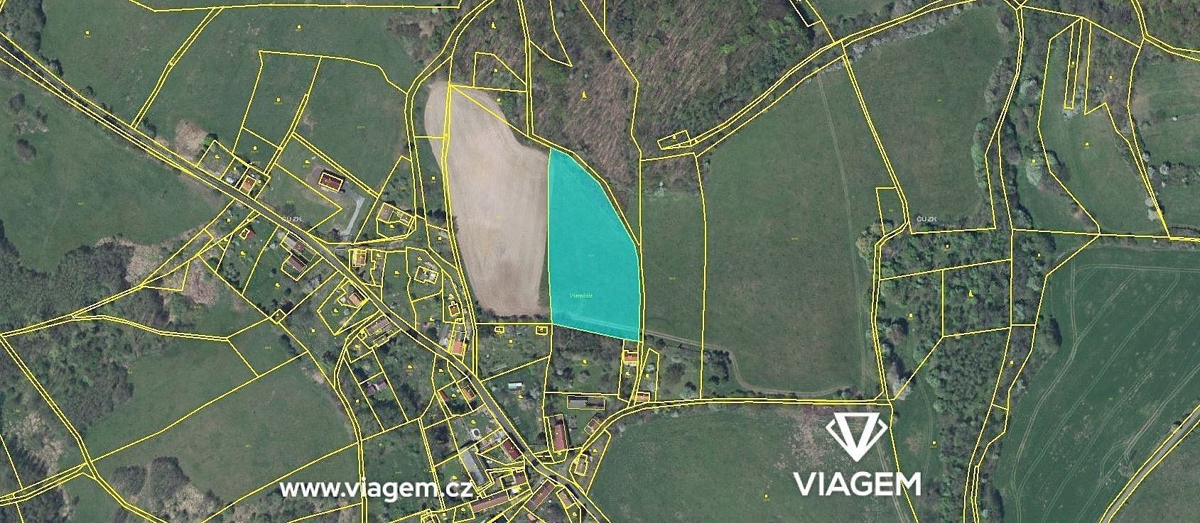 Prodej zahrada - Třebušín, okres Litoměřice, Ústecký kraj - 1