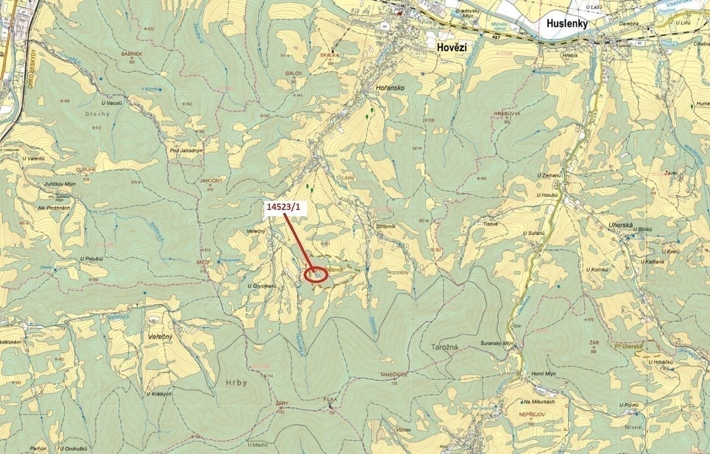 Lesy, Hovězí, okres Vsetín, Zlínský kraj