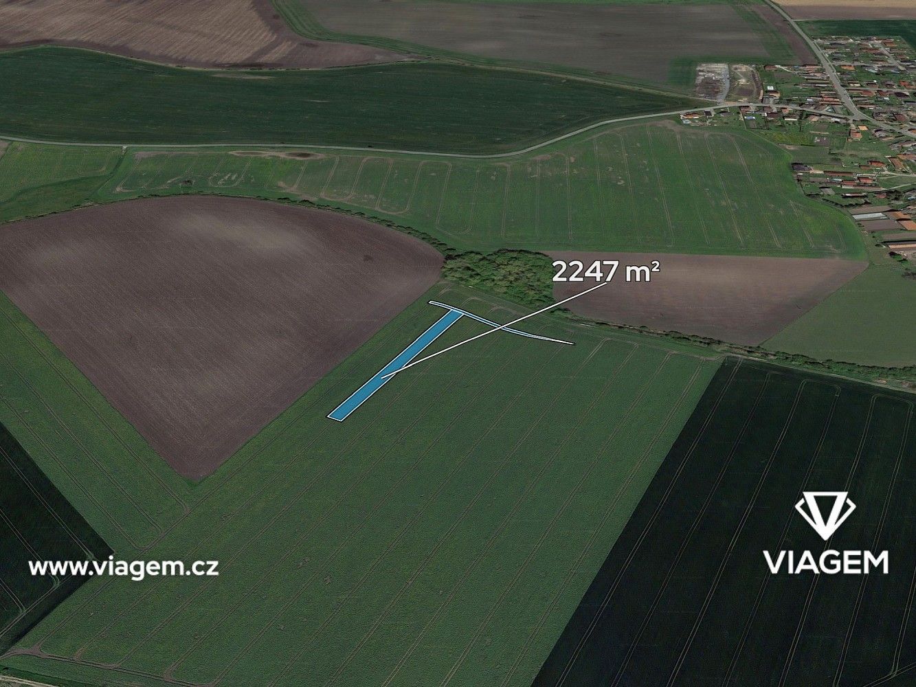 Zemědělský pozemek, 1 438 m²