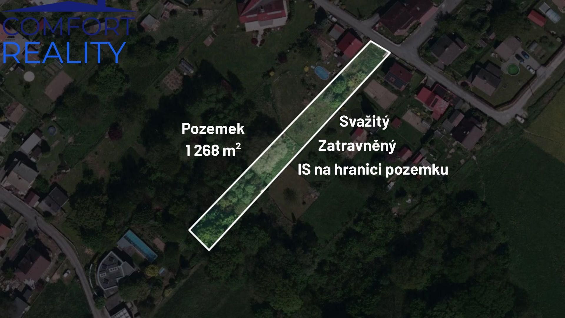 Prodej pozemek pro bydlení - Petřkovice, Ostrava, 1 268 m²