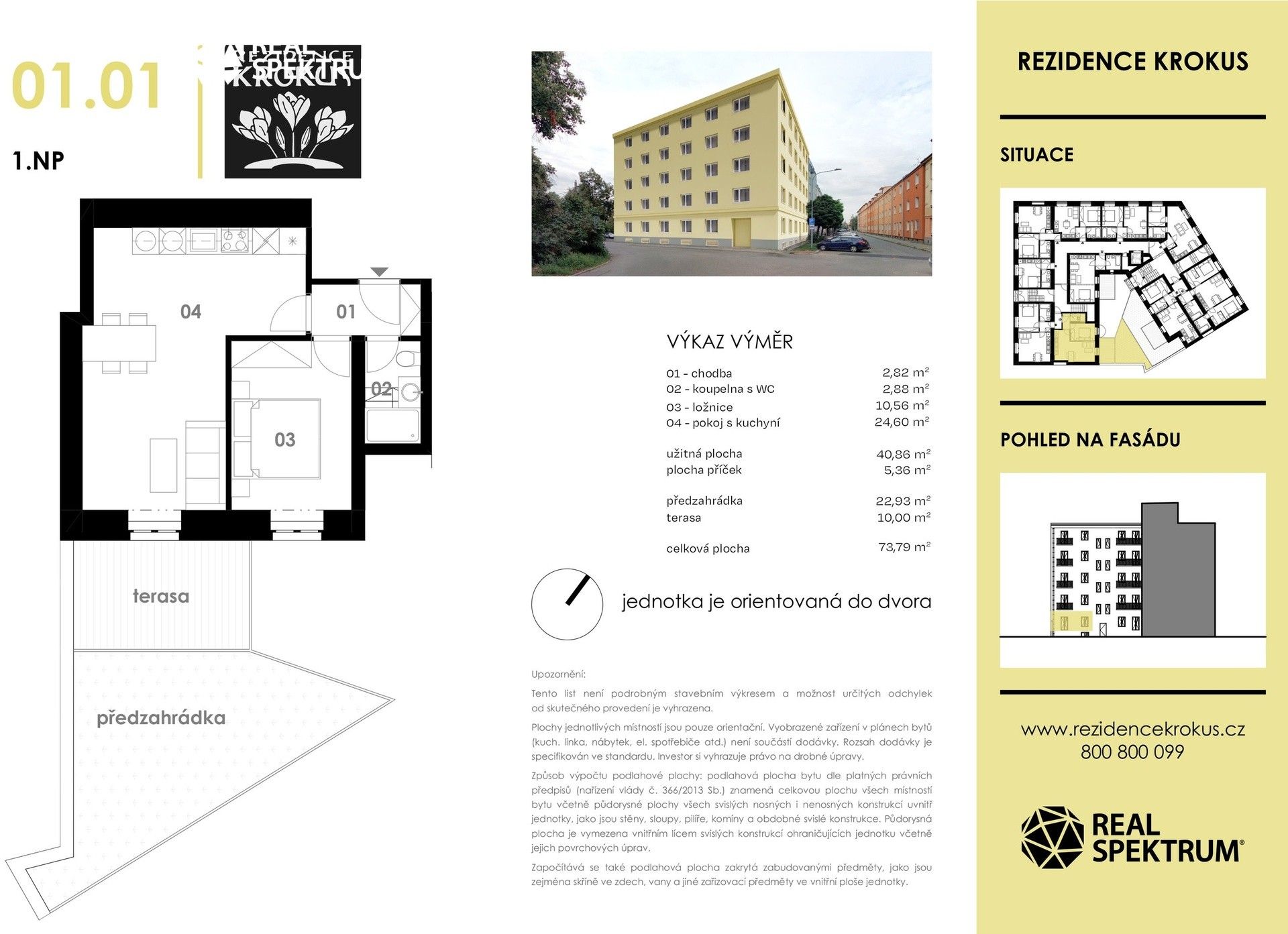 2+kk, Kuldova, Brno, 41 m² - 2