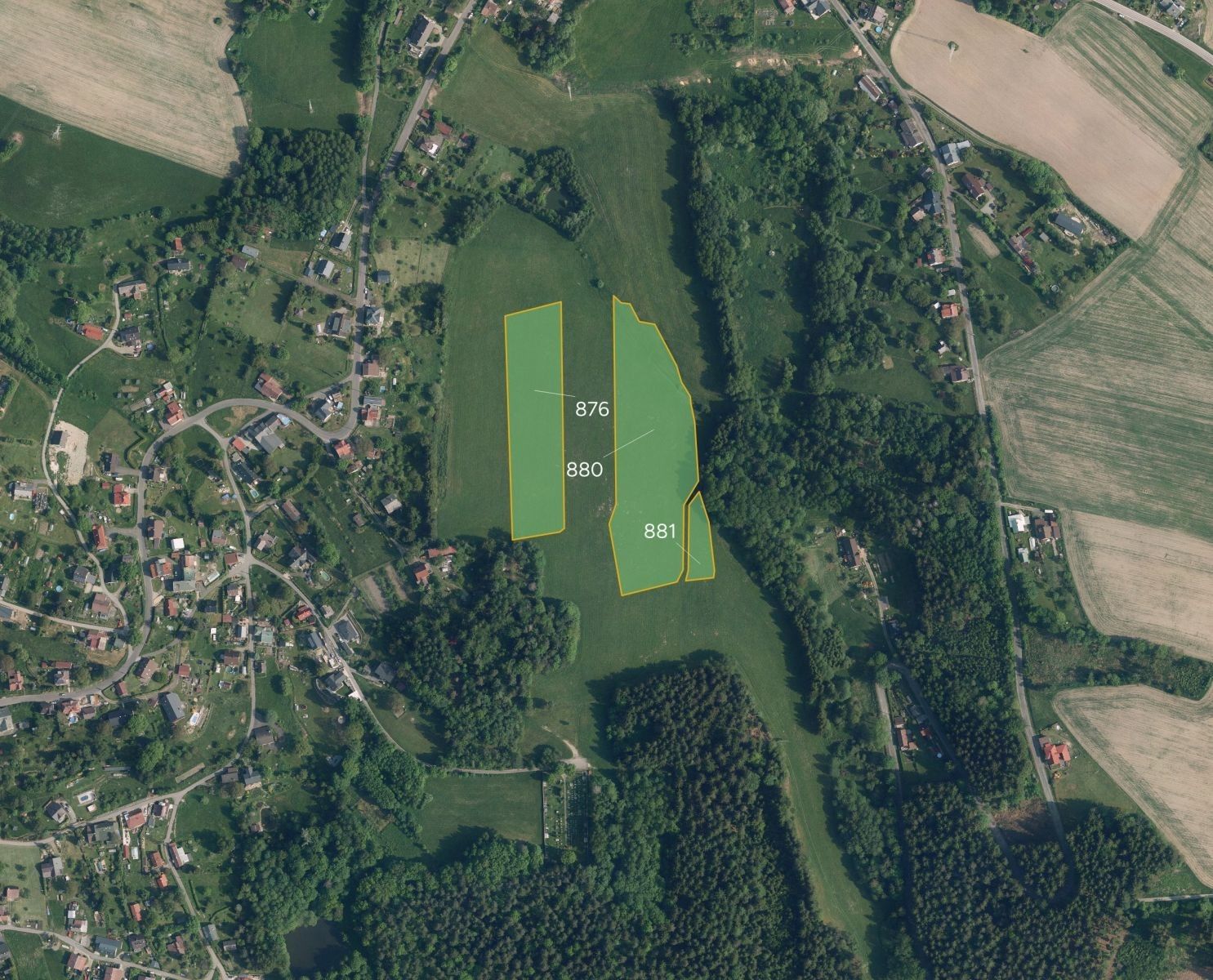 Louky, Alšovice, Pěnčín