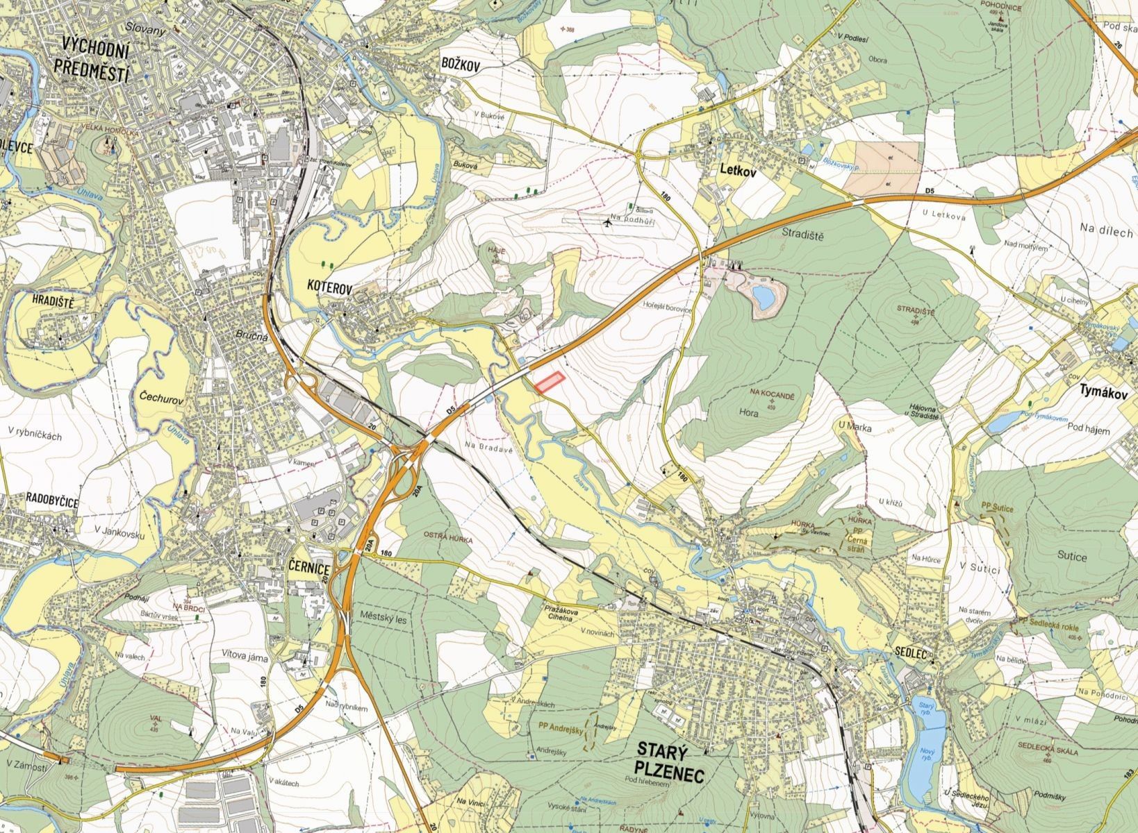 Zemědělské pozemky, Starý Plzenec - 2