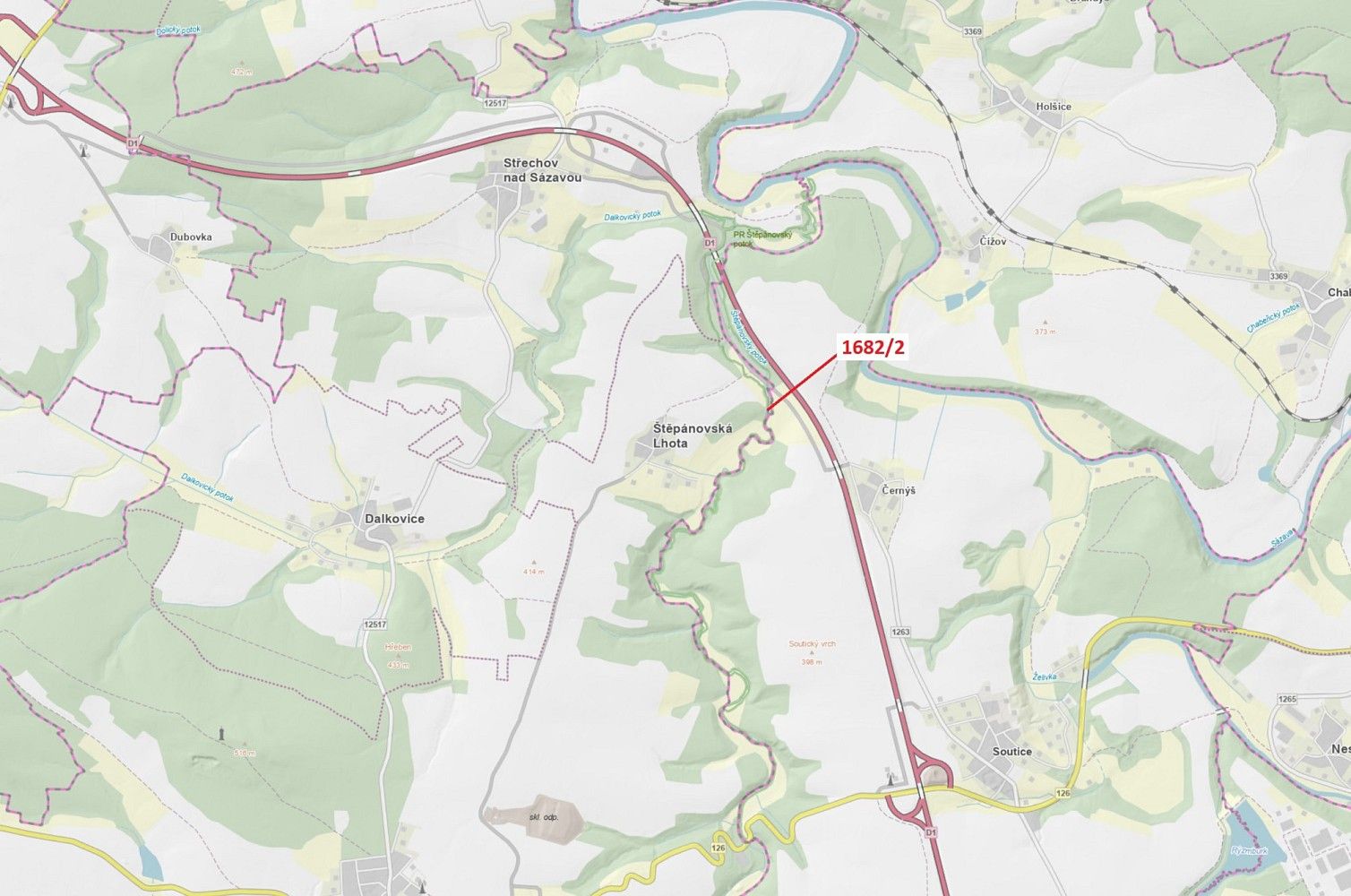 Lesy, Soutice, okres Benešov, Středočeský kraj - 1