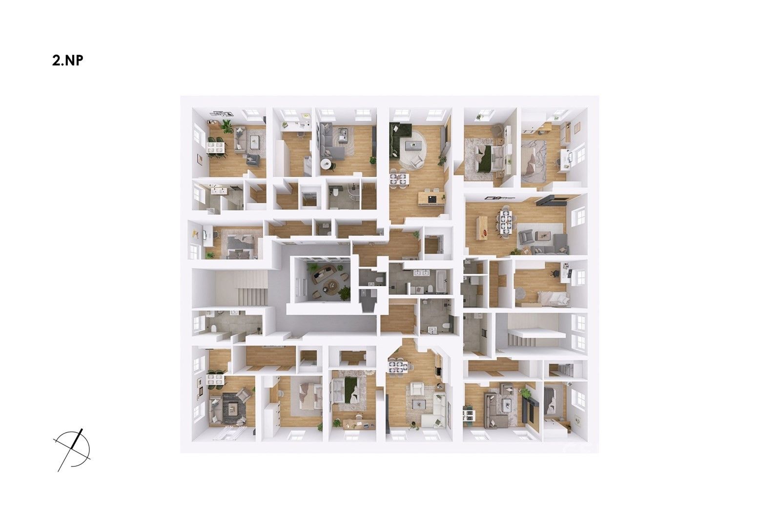 2+kk, Blanická 81, Postupice, 78 m² - 2