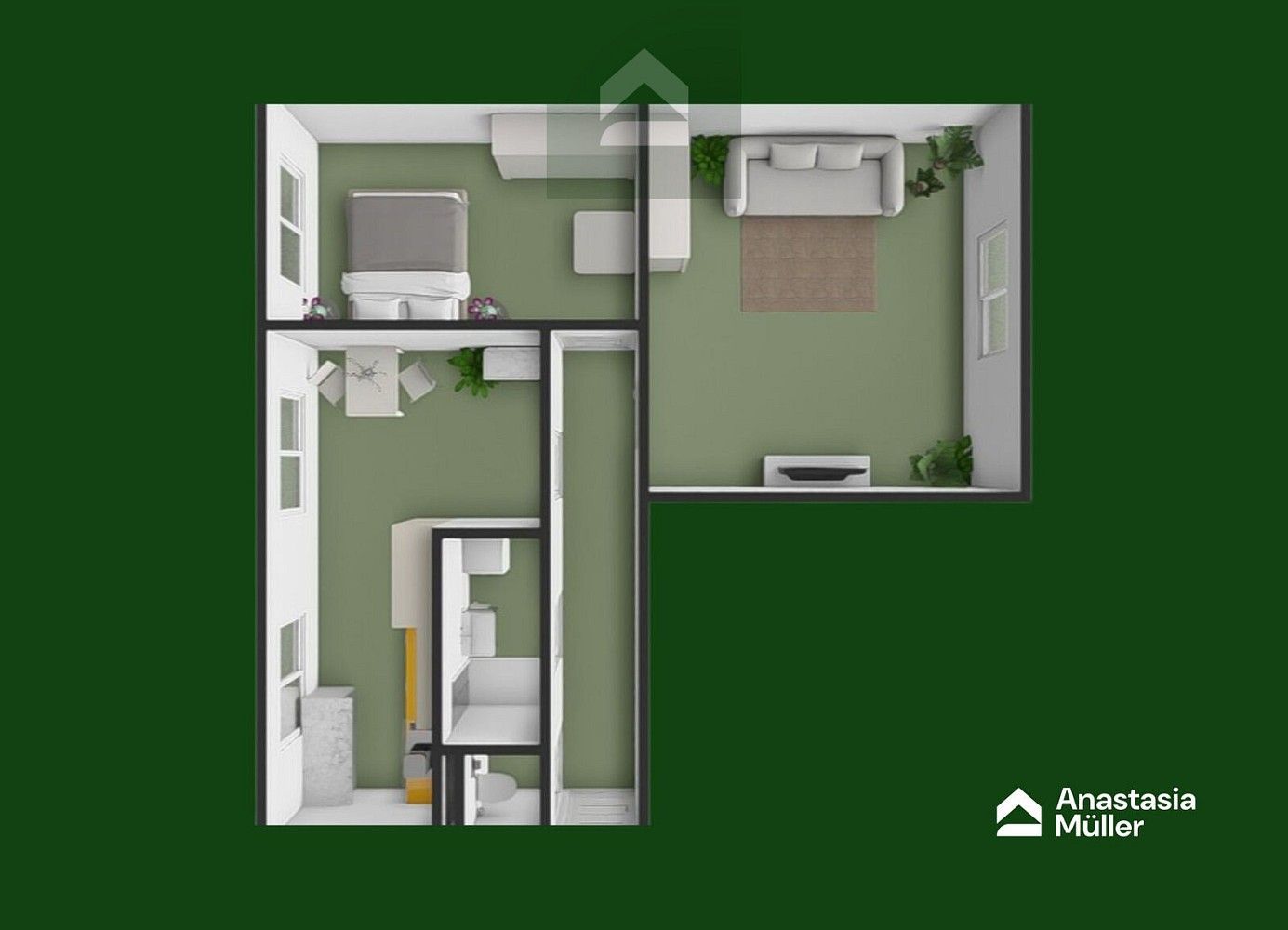 2+1, Rychtaříkova, Plzeň - Východní Předměstí, 78 m² - 2
