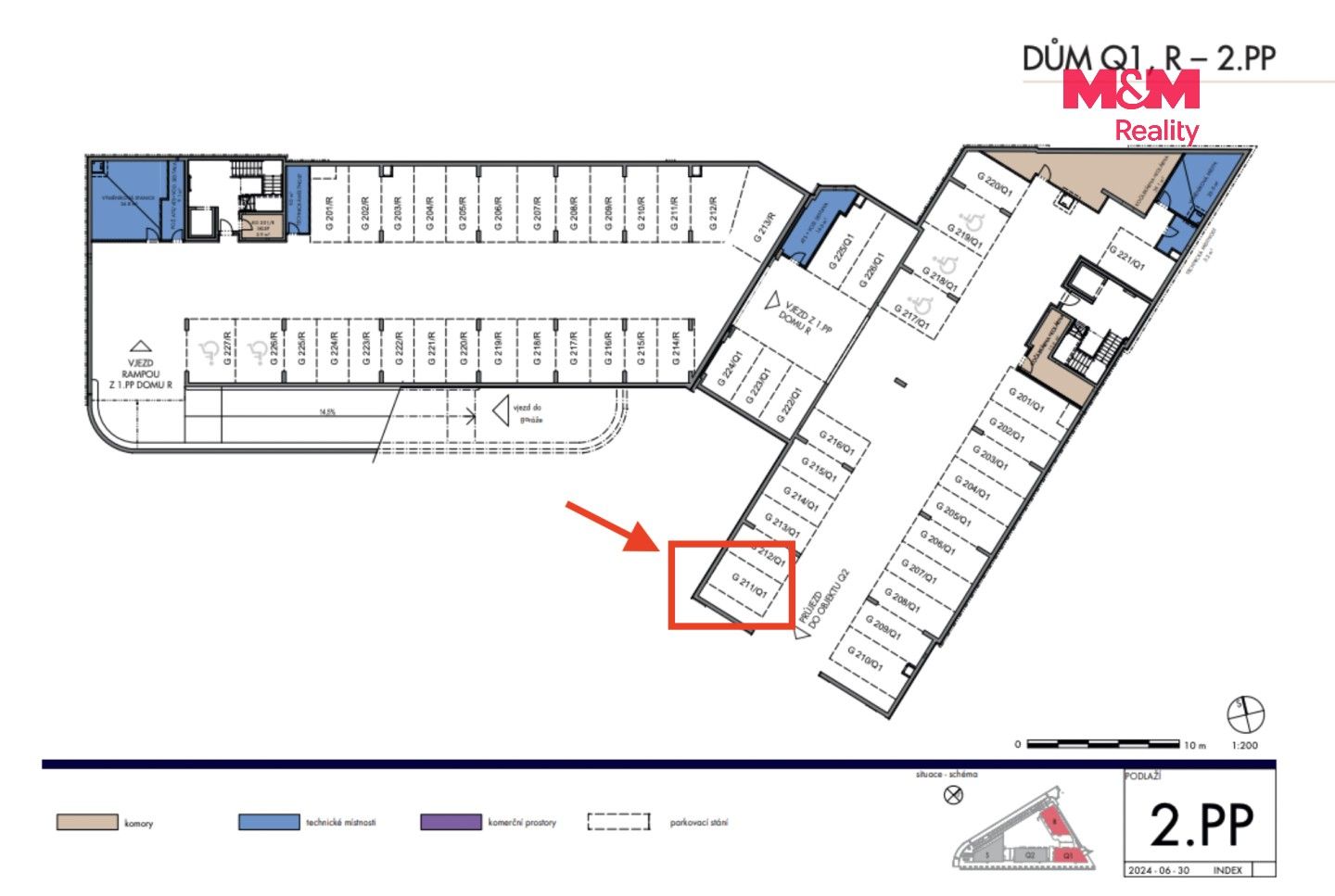 Byt 2+1 · 55 m² · Gollové, Praha - 4