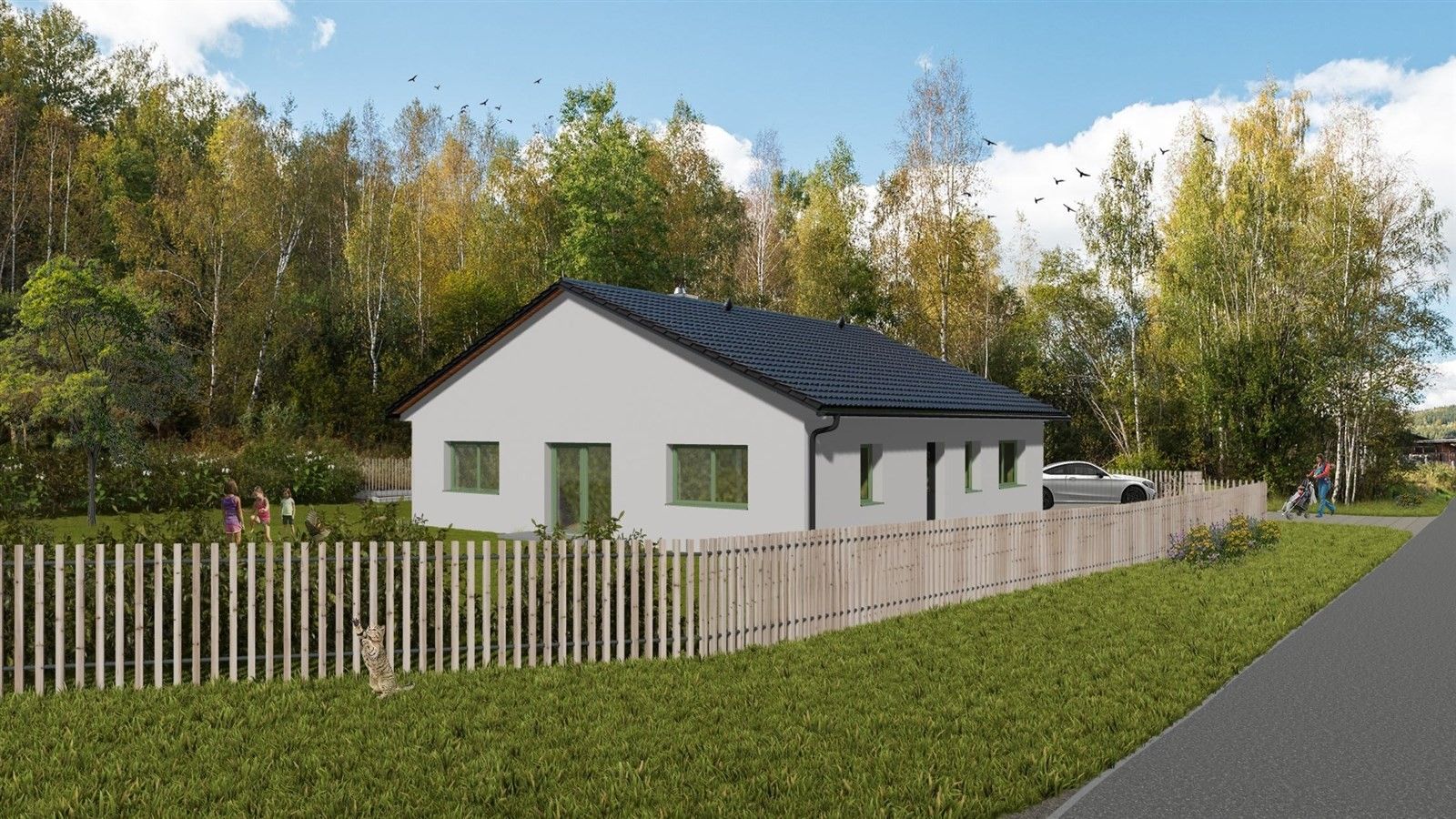 Prodej rodinný dům - Horní Planá, 124 m²