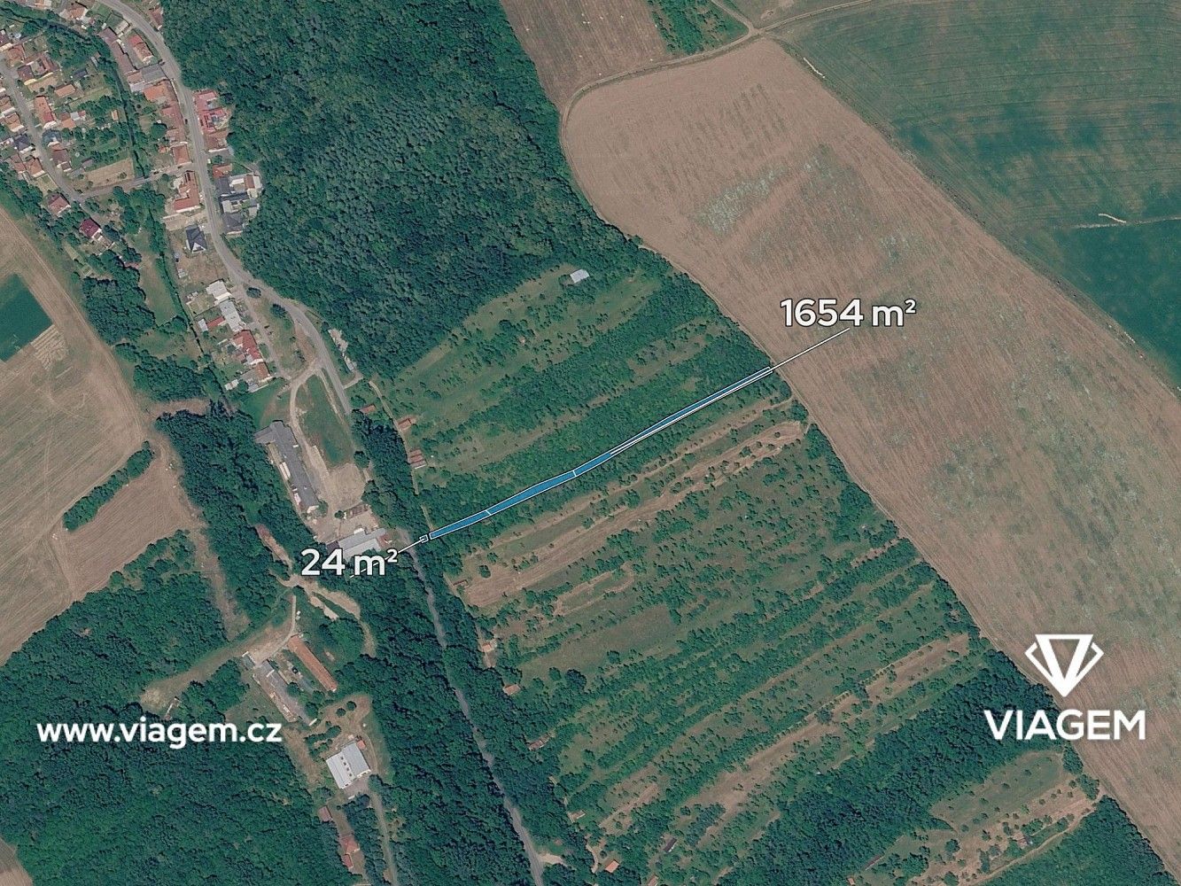 Prodej zahrada - Veletiny, okres Uherské Hradiště, Zlínský kraj - 2