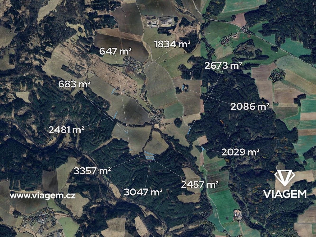 Zemědělské pozemky, Černošín, okres Tachov, Plzeňský kraj - 2