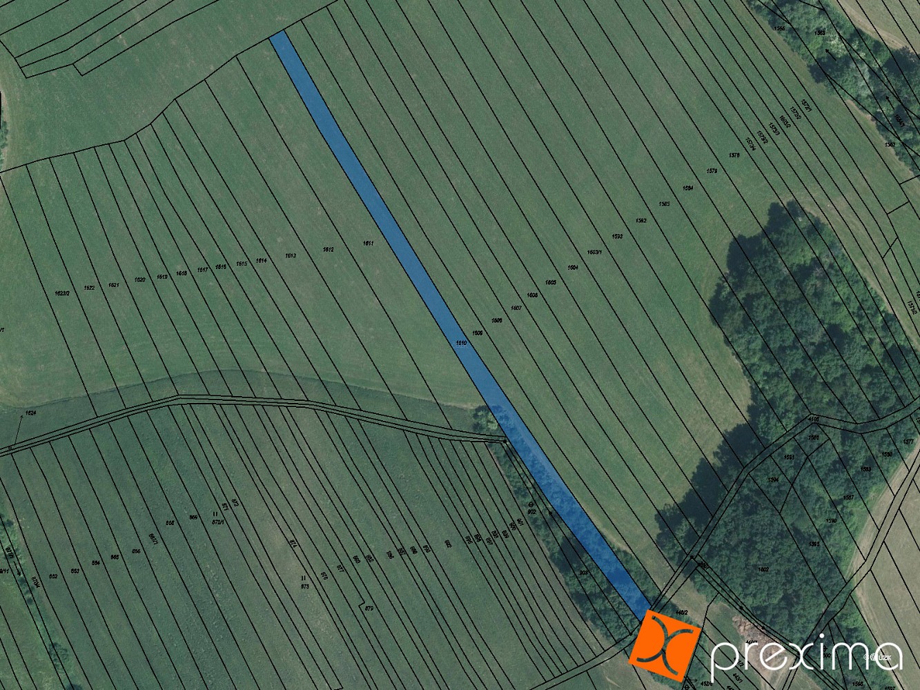 Zemědělský pozemek, 2 122 m²