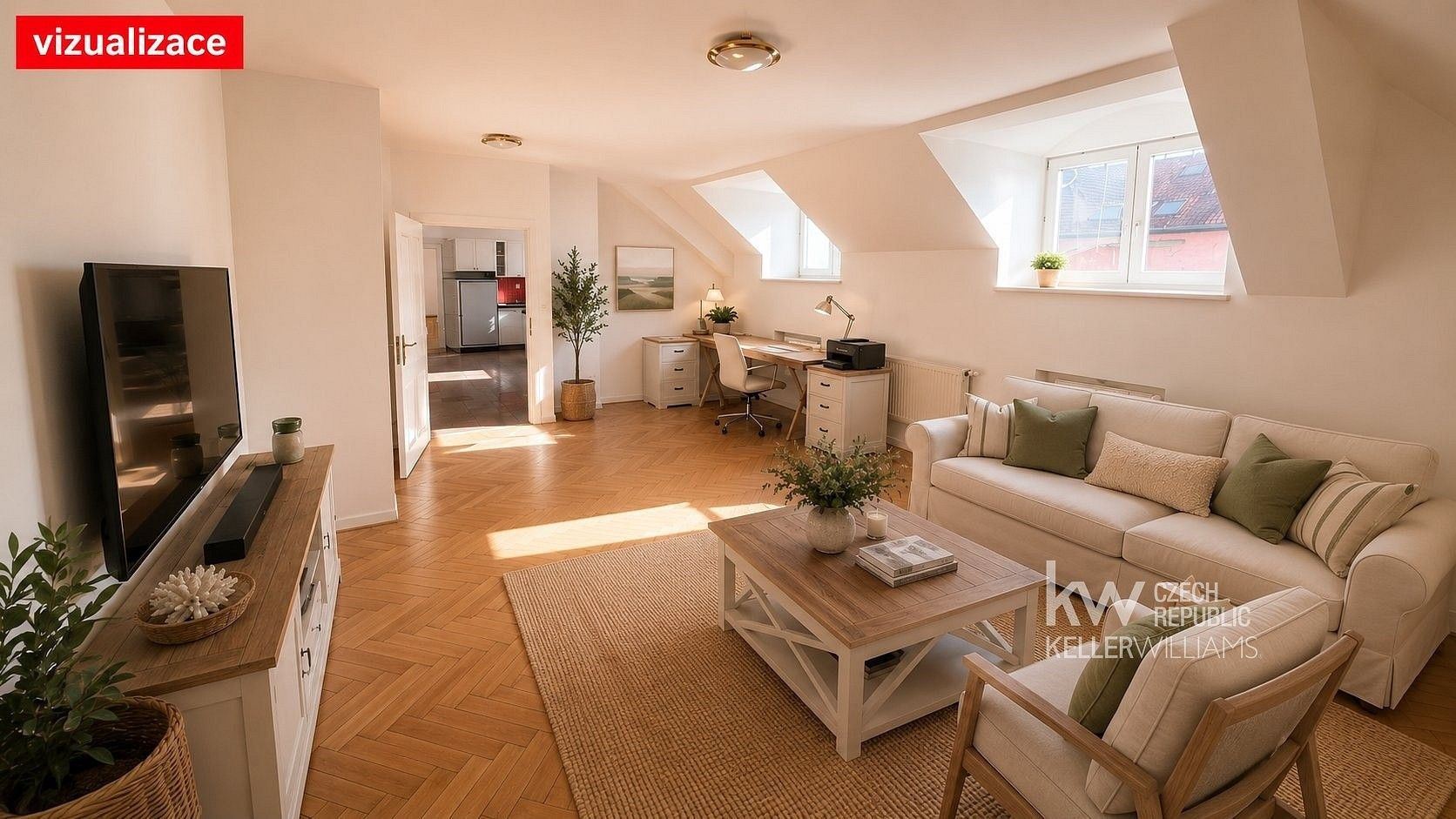 2+1, Praha - Vinohrady, okres Praha 2, Hlavní město Praha, 77 m² - 1