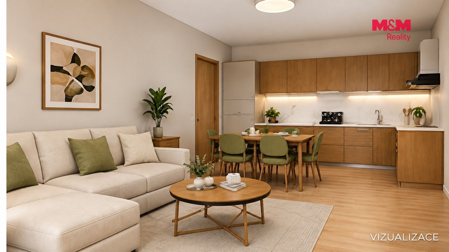 Byt 2+kk · 52 m² · Bezdědice, Hostomice - 3