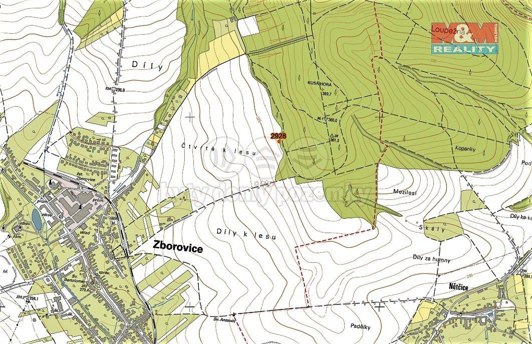 Prodej les - Zborovice, okres Kroměříž, Zlínský kraj - 2