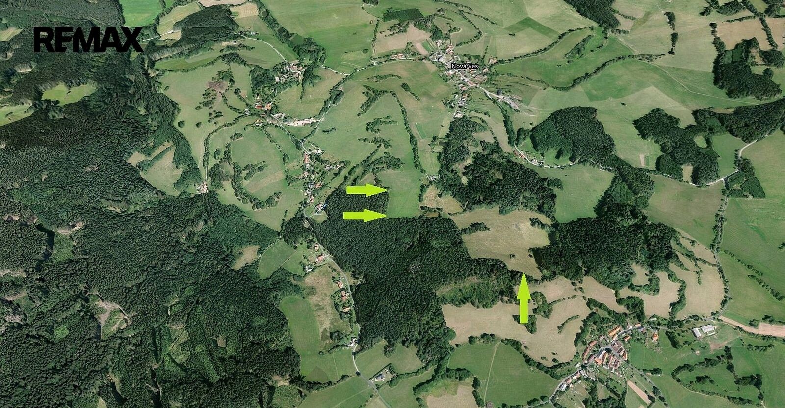 Prodej pozemek - Nová Ves, okres Strakonice, Jihočeský kraj - 2