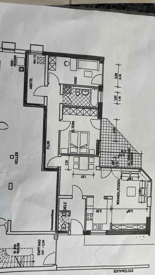 3+1, Hausacker, , Severní Porýní-Vestfálsko, 95 m² - 1