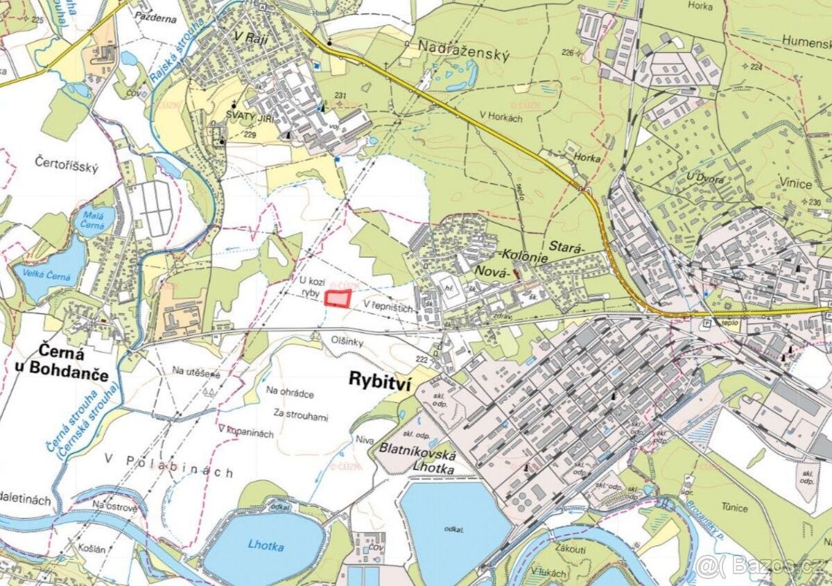 Prodej pozemek pro bydlení - Rybitví, 533 54