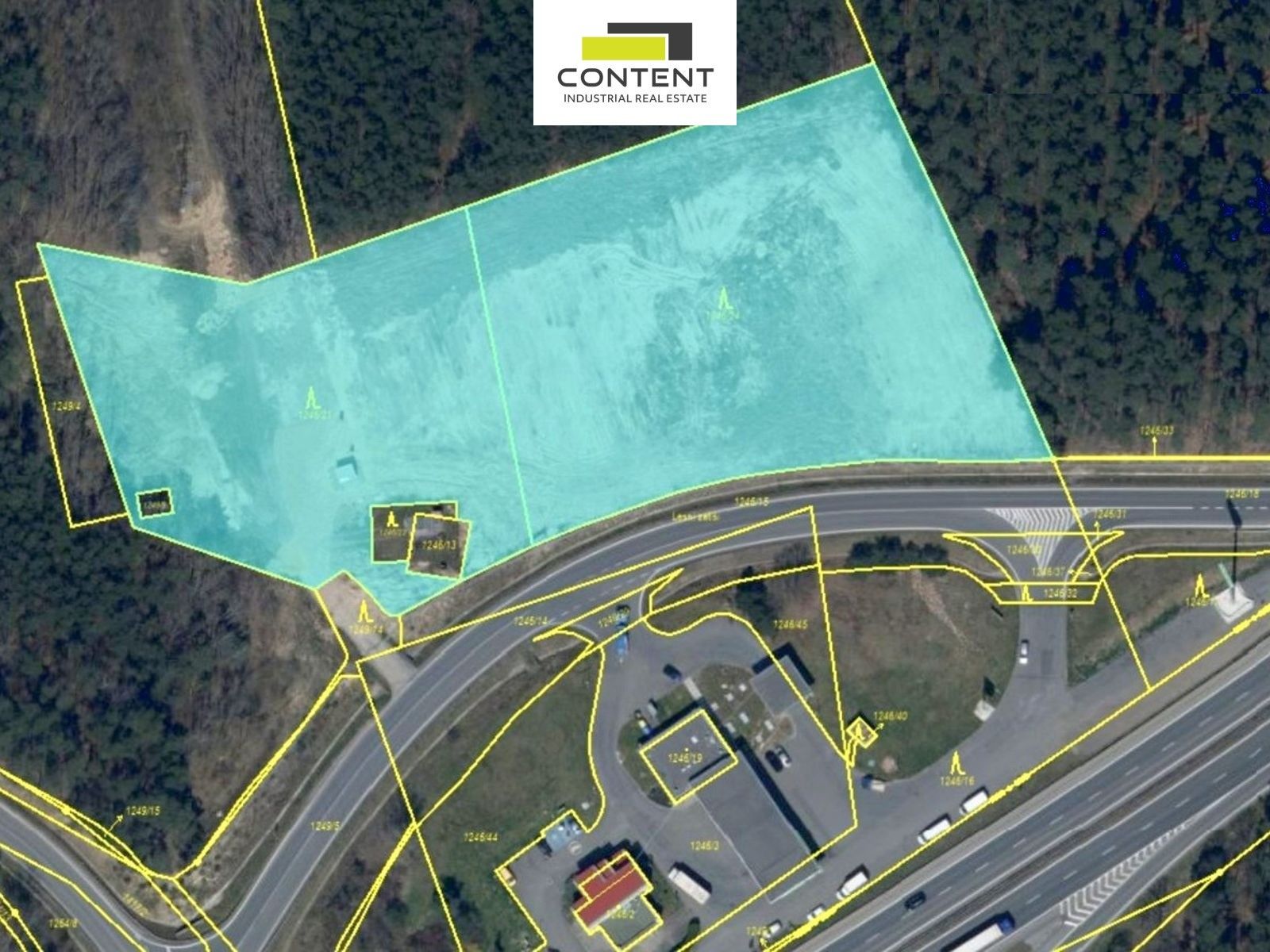 Prodej komerční pozemek - Domažlická, Plzeň, 12 180 m²