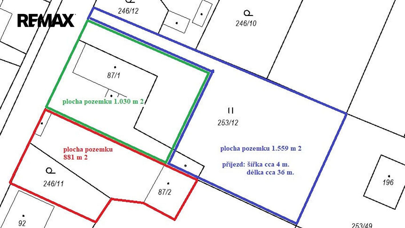 Pozemky pro bydlení, Voleč, okres Pardubice - 2