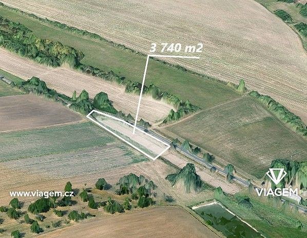 Zemědělské pozemky, Košík, okres Nymburk - 1