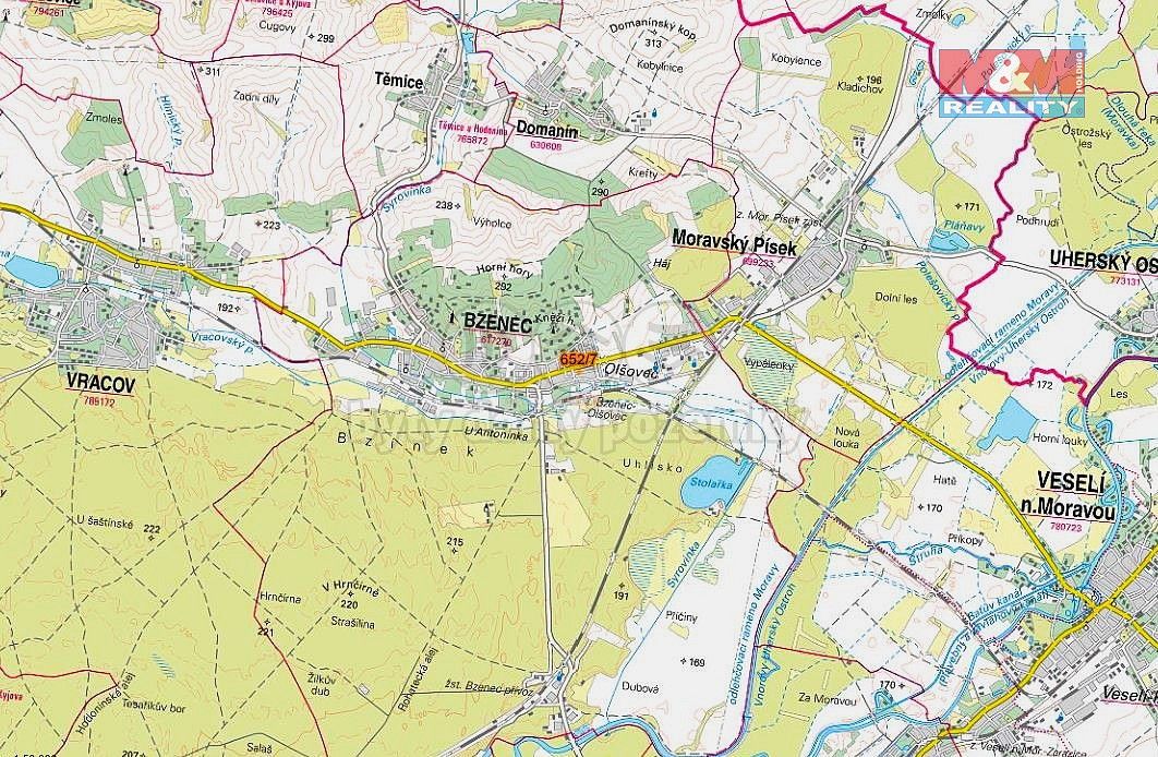 Prodej pozemek - Bzenec, okres Hodonín - 5