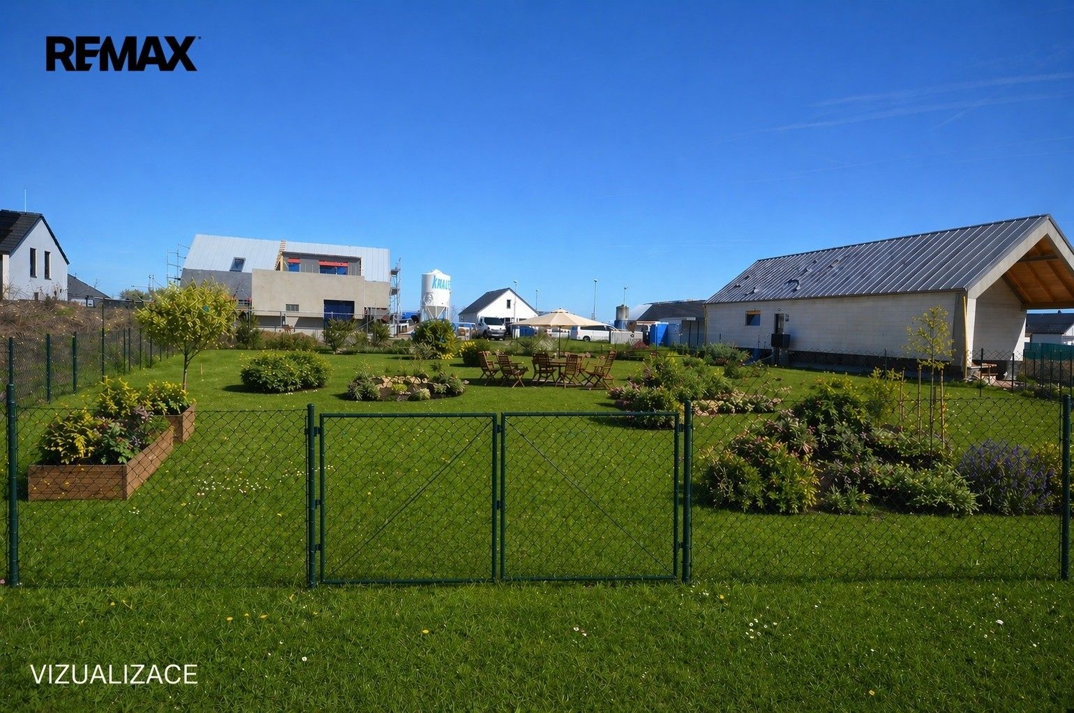 Zahrady, Slaný, 800 m² - 2
