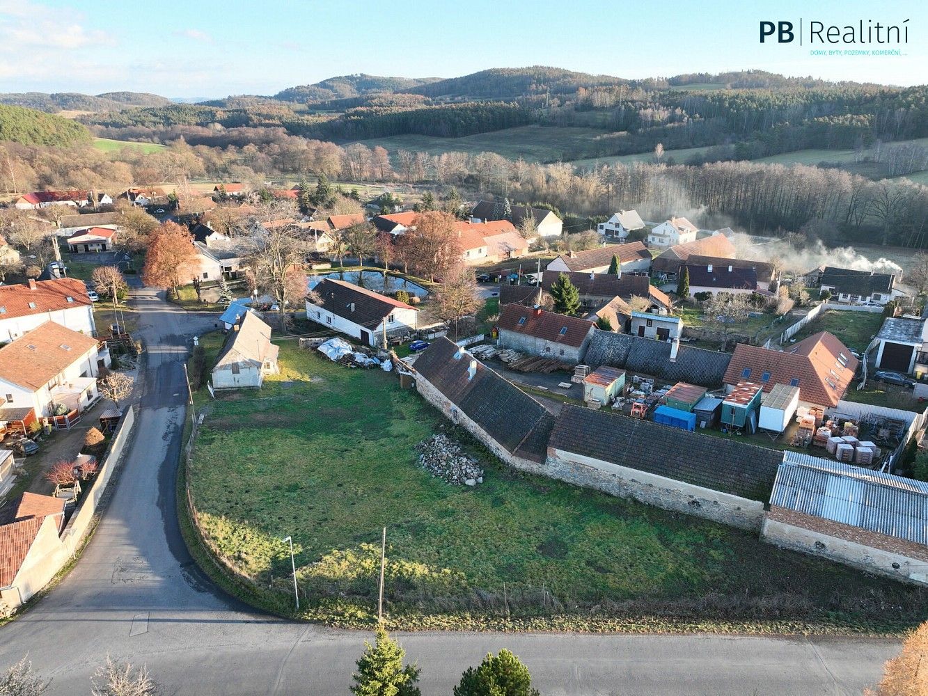 Prodej pozemek pro bydlení - Jablonná - Horní Hbity, okres Příbram, Středočeský kraj - 5