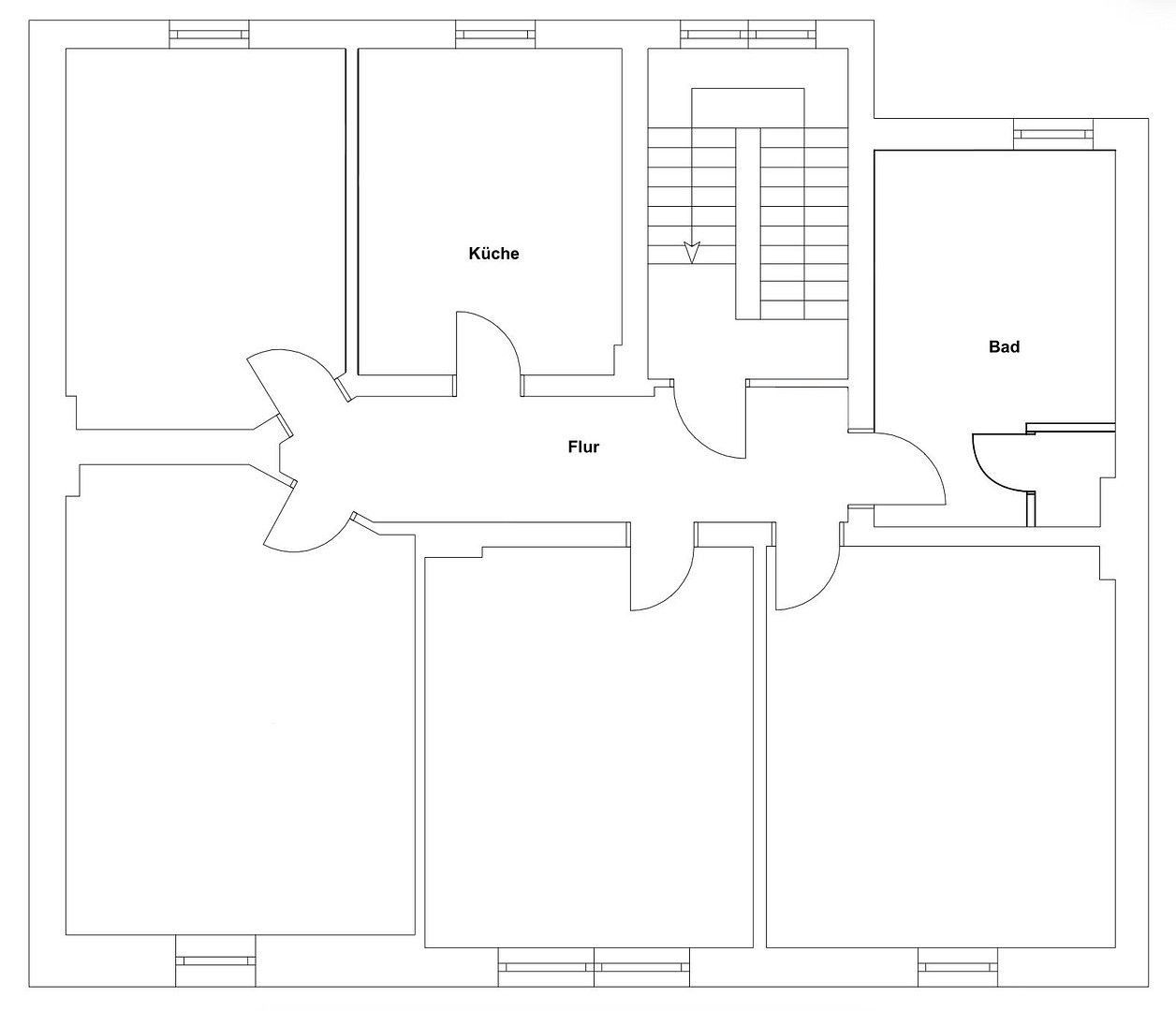 4+1, Haßlinghauser Str. 47, , Severní Porýní-Vestfálsko, 125 m² - 1