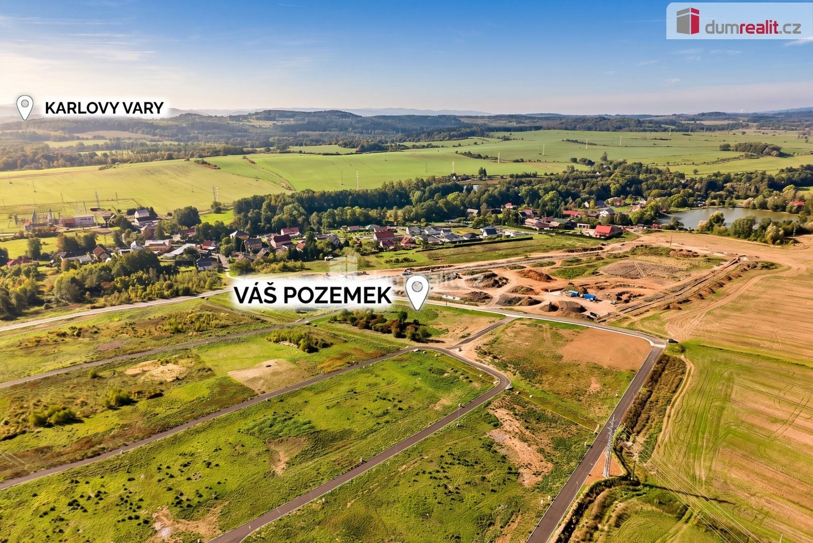 Prodej pozemek pro bydlení - Kfely, Ostrov, 550 m² - 5
