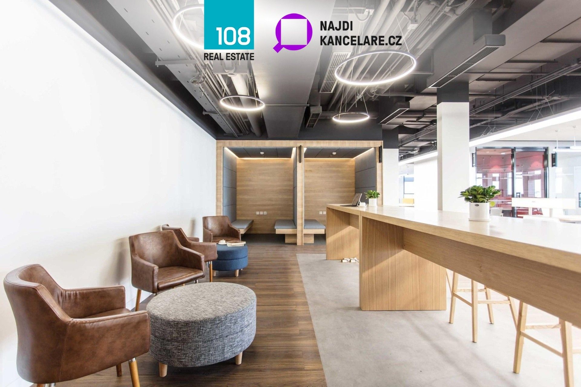 Kanceláře, Dělnická 1628, Praha Holešovice, 840 m² - 2
