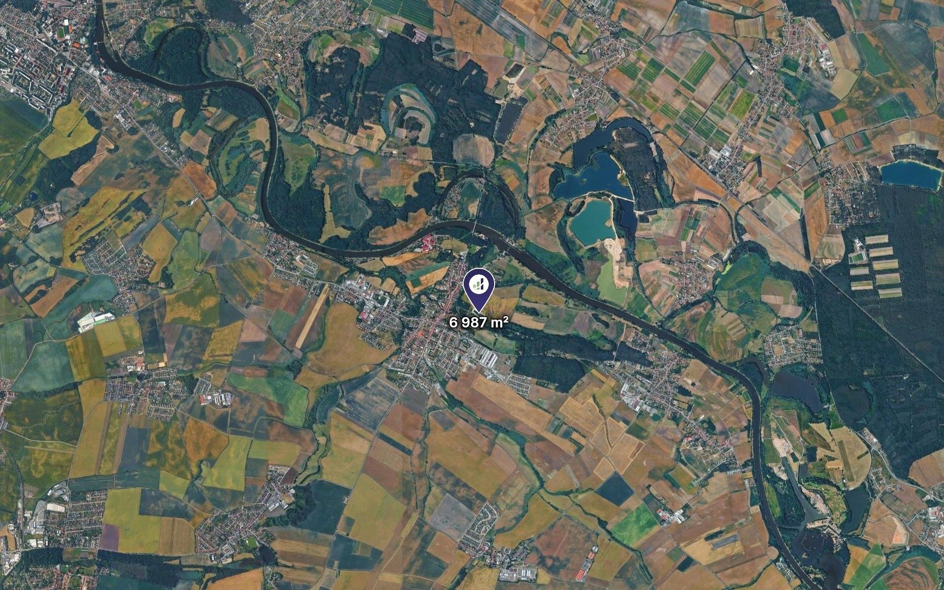 Zemědělské pozemky, Kostelec nad Labem, 2 620 m² - 2