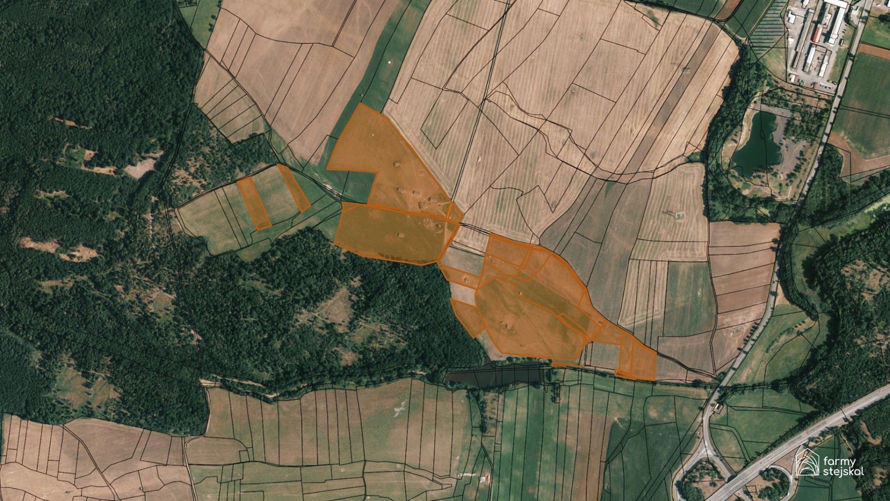 Prodej louka - Dobříš, okres Příbram, Středočeský kraj - 1