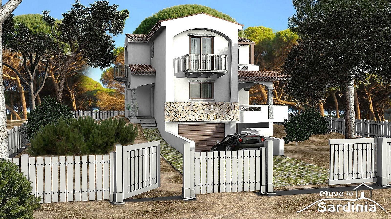 Vily, Valledoria, Sardinie, Itálie, 203 m² - 2