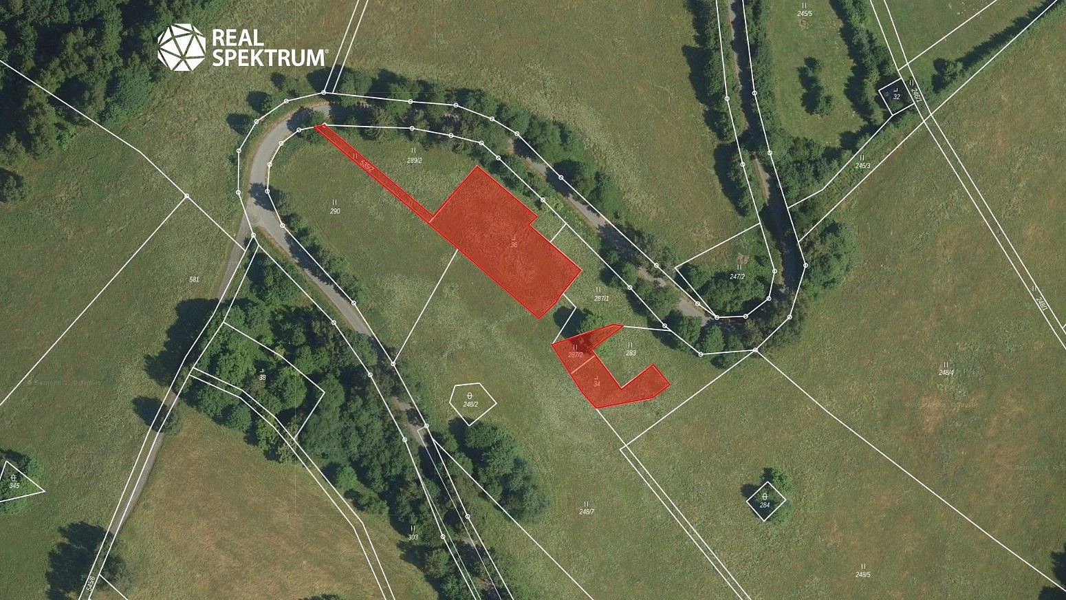 Pozemek pro bydlení, 1 849 m²
