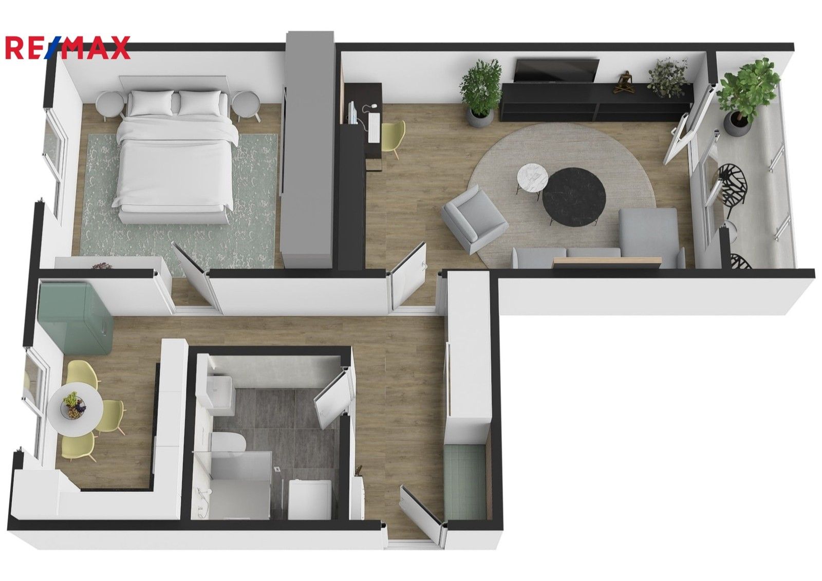 Prodej byt 2+1 - Havanská 2087, Kladno, 54 m²