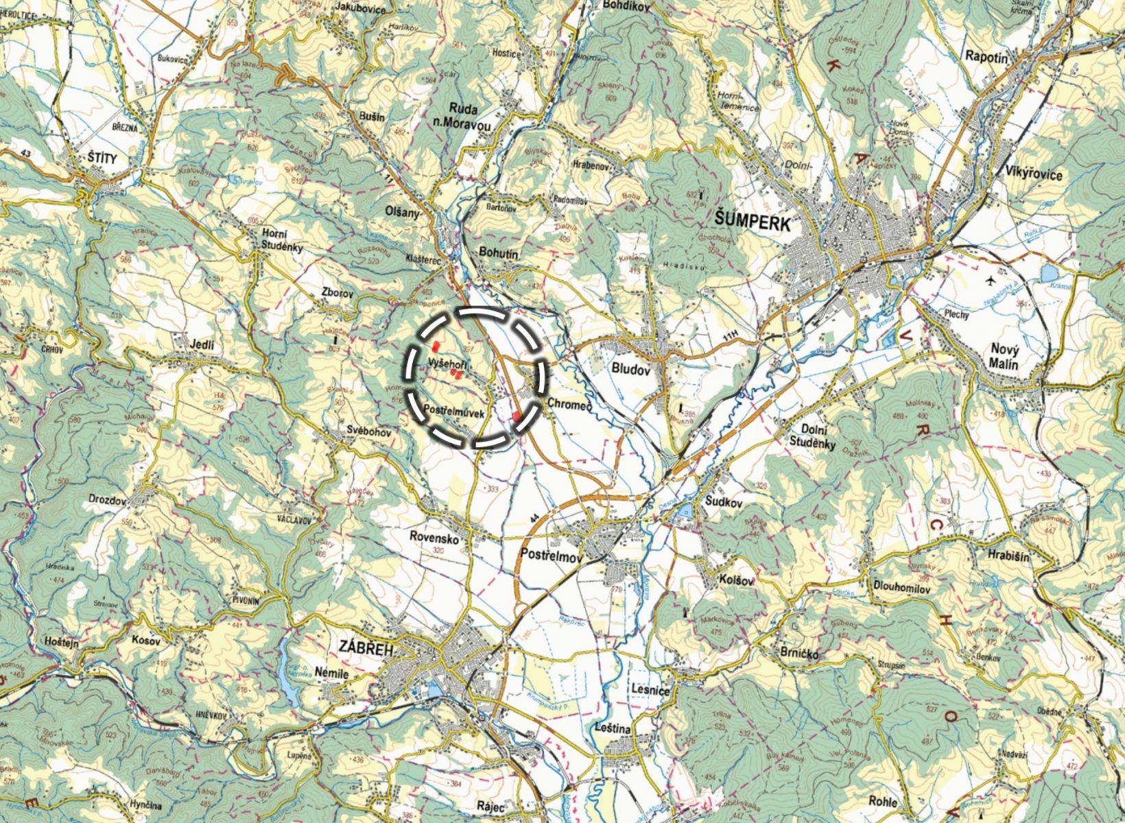 Prodej louka - Vyšehoří - 5