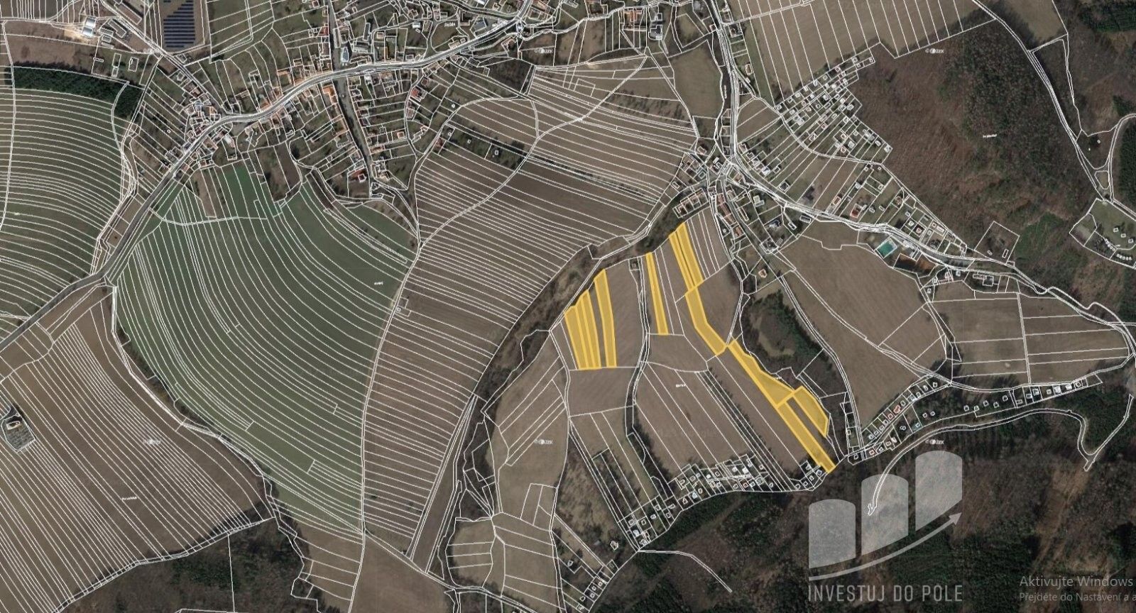 Prodej zemědělský pozemek - Roštín, 29 146 m²