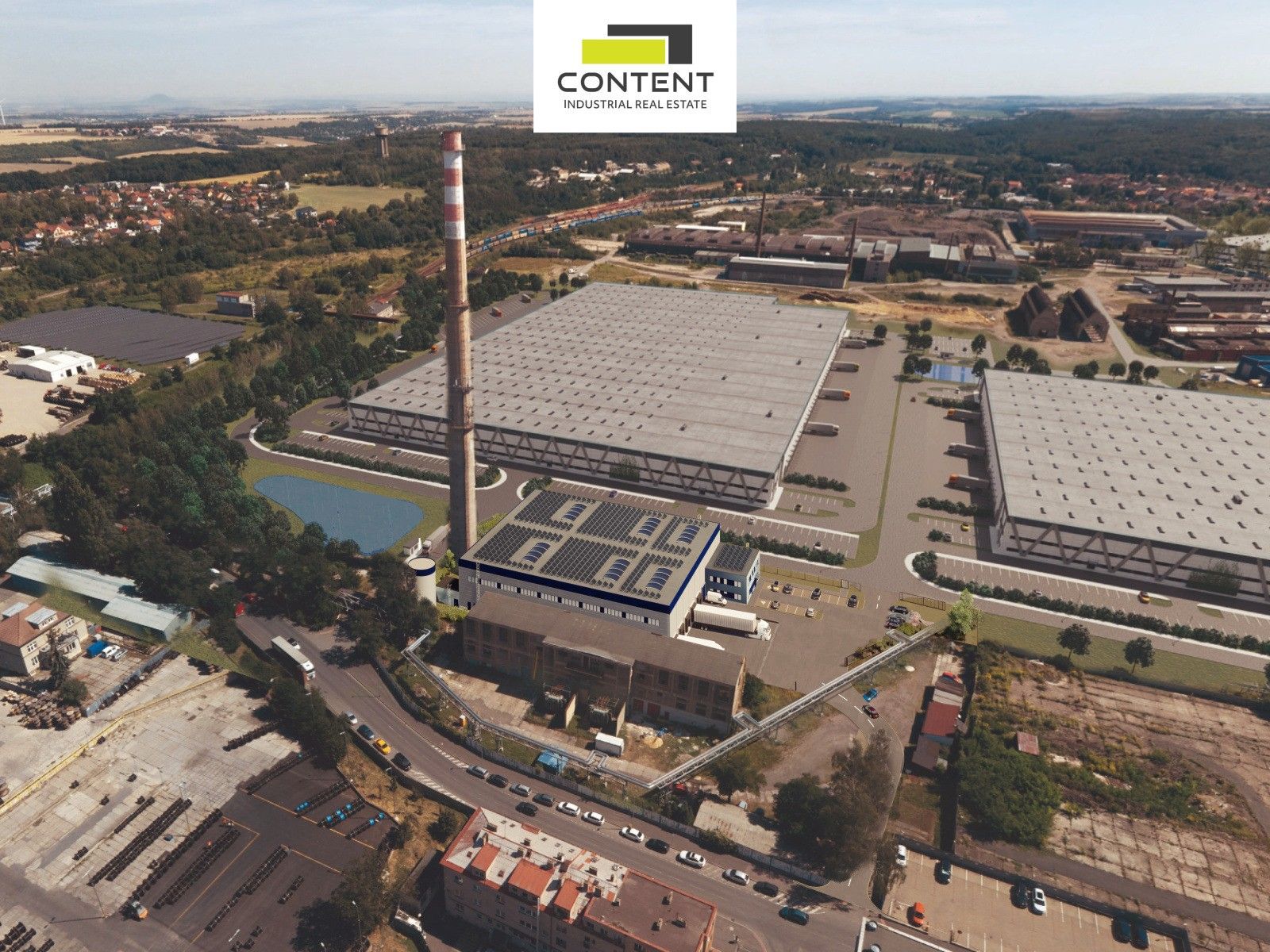 Pronájem sklad - Dubská, Kladno, 3 324 m²