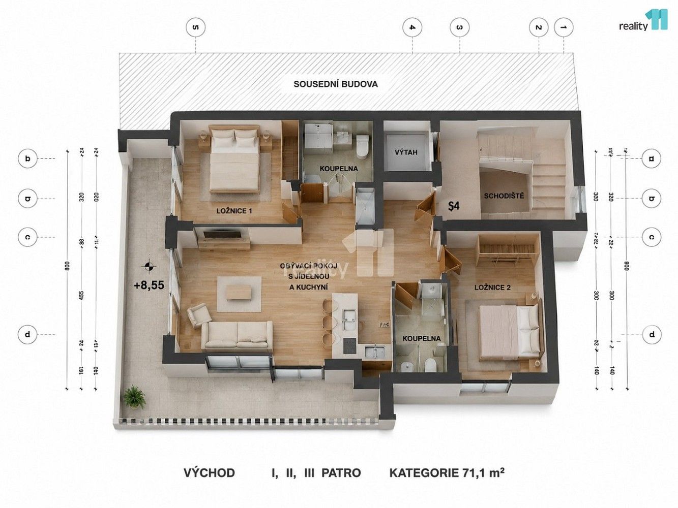 Prodej komerční - Makarska, Ulica Mate Vladića, HR, 71 m² - 5