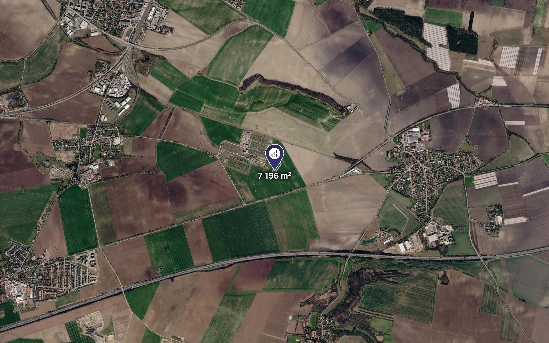 Zemědělské pozemky, Mochov, 7 196 m² - 2