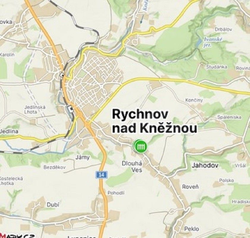 Prodej pozemek - Dlouhá Ves, Rychnov nad Kněžnou, 509 m²