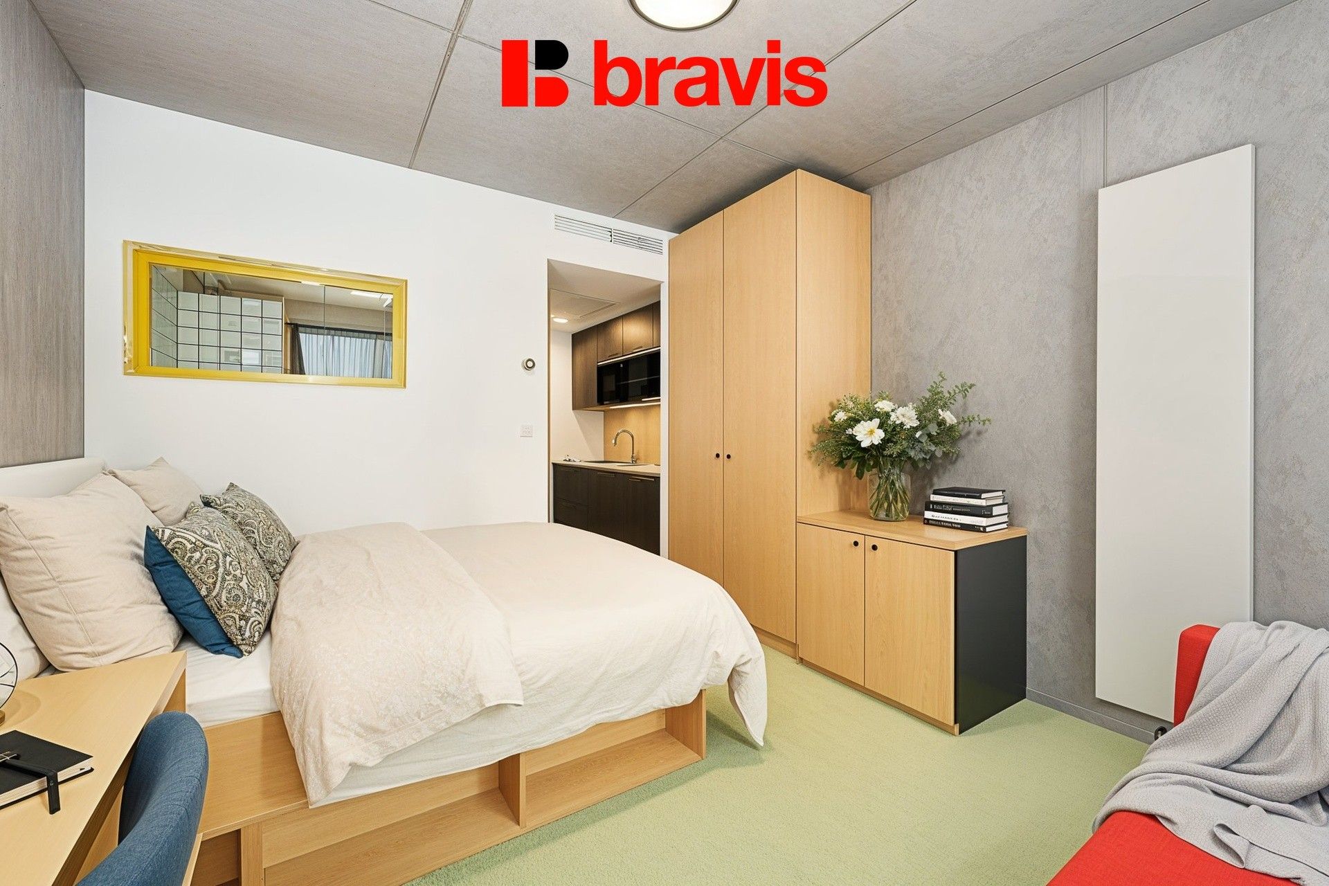 1+kk, Dornych 519, Brno, 22 m²