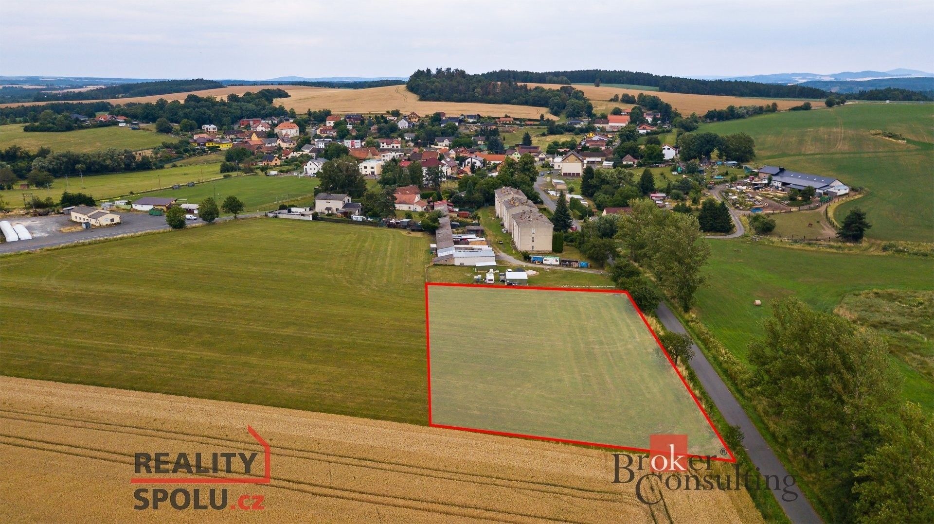 Pozemky pro bydlení, Meclov, 4 988 m²