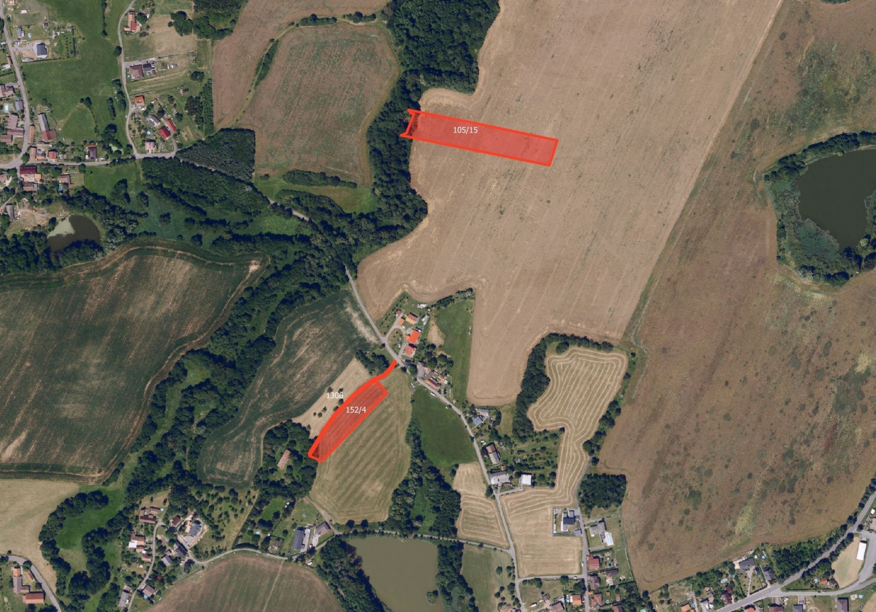 Zemědělské pozemky, Miřetice