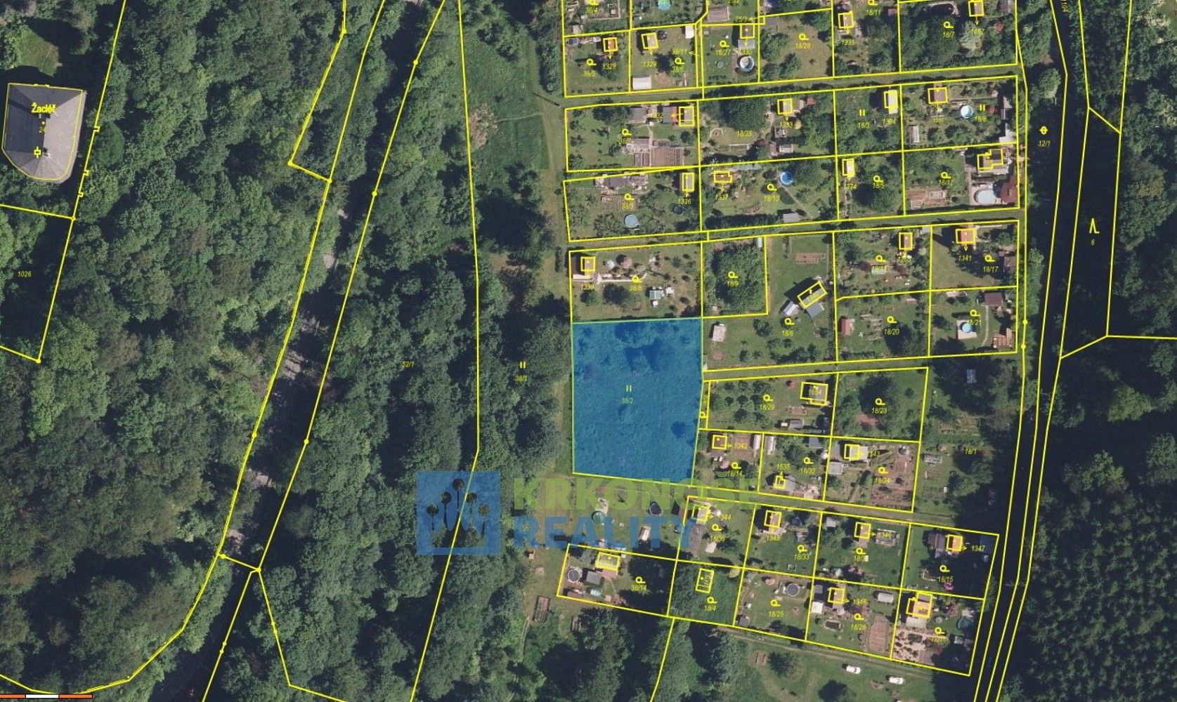 Prodej zahrada - Žacléř, okres Trutnov, Královéhradecký kraj - 2