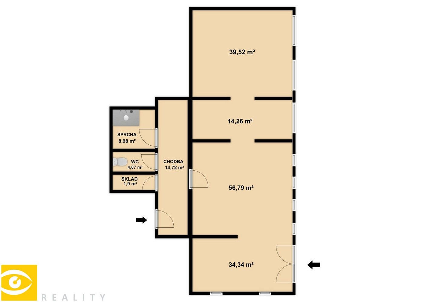 Obchodní prostory, Plzeň - Severní Předměstí, okres Plzeň-město, Plzeňský kraj, 175 m² - 2