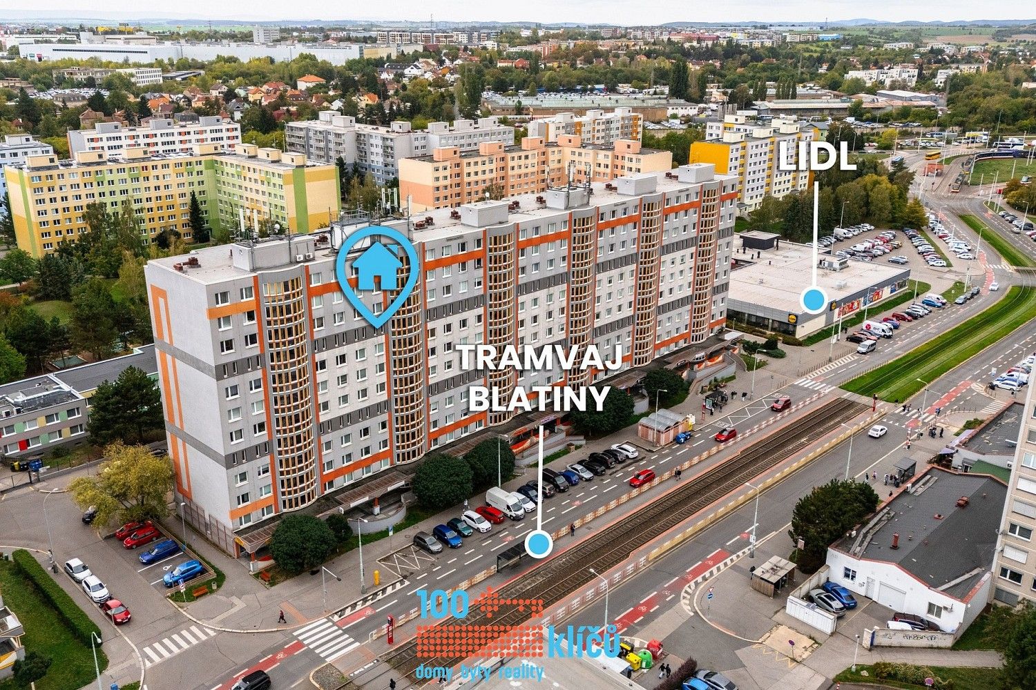 1+1, Makovského, Praha 6 - Řepy, 47 m² - 2