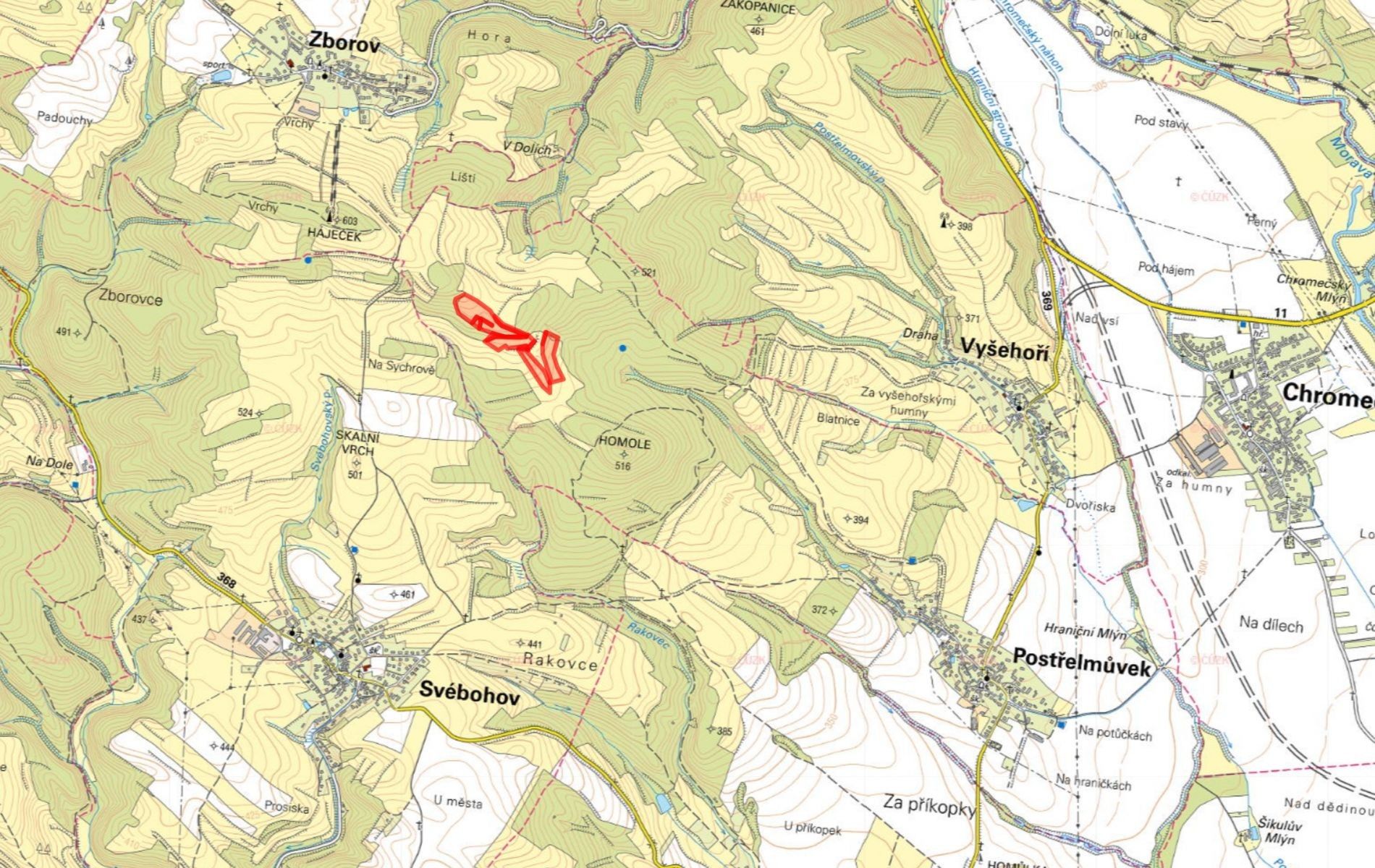 Prodej louka - Postřelmůvek